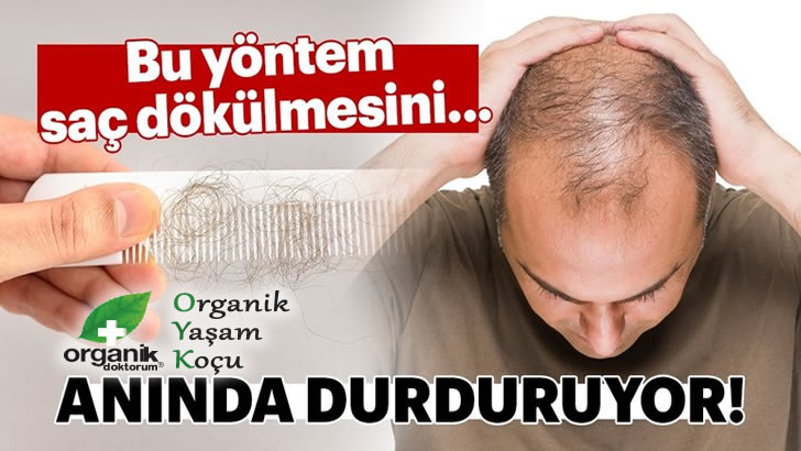 Saç Dökülmesini Anında Durduracak Yöntem